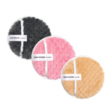 Maxbell 3 Pieces Reusable Makeup Remover Pads Face Cleaning Wipes Cloth 4.7in Dia