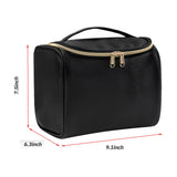 Maxbell Travel Makeup Cosmetic Case Storage Bag with Divider 23x16x19cm Washable