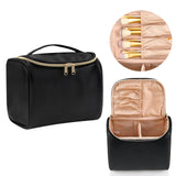 Maxbell Travel Makeup Cosmetic Case Storage Bag with Divider 23x16x19cm Washable