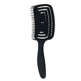 Maxbell Detangle Hairbrush Fast Drying Hair Vented Hair Brush for Barber Black