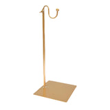 Maxbell Handbag Display Rack Retail Adjustable Tabletop Purse Stand, Show Bracket Gold