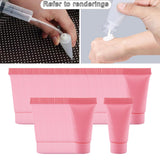 Maxbell 100Pcs Empty Soft Tubes Bottle 5ml with Caps for Makeup Cream pink