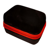 Maxbell Travel 12 Slots Essential Oil Carrying Case Storage Bag for 15ml Red