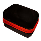 Maxbell Travel 12 Slots Essential Oil Carrying Case Storage Bag for 15ml Red