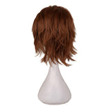 Maxbell Cosplay Short Wig Heat Resistant Spiky for Costume Men Cosplayer Blue