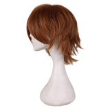 Maxbell Cosplay Short Wig Heat Resistant Spiky for Costume Men Cosplayer Blue