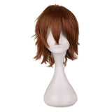 Maxbell Cosplay Short Wig Heat Resistant Spiky for Costume Men Cosplayer Blue