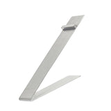 Maxbell Stainless Steel Shoe Display Stand Rack Holder for Shoe Shop Clothing Store Silver