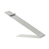 Maxbell Stainless Steel Shoe Display Stand Rack Holder for Shoe Shop Clothing Store Silver