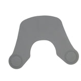 Maxbell Silicone Hair Cutting Non Slip Neck Shawl for Haircut or Dye Stylist Salon Gray