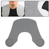 Maxbell Silicone Hair Cutting Non Slip Neck Shawl for Haircut or Dye Stylist Salon Gray