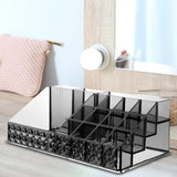 Maxbell Makeup Organizer Container Cosmetic Storage Box for Desktop Bathroom Brushes