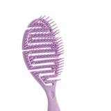 Maxbell Hair Brush S Shape Durable Massage Styling Tool for Wet Hair Dry Hair Men Purple