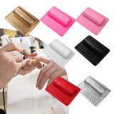 Maxbell Nail Art Pillow Manicure Hand Arm Rest Pillow Cushion PU Holder Pink