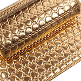 Maxbell Nail Art Pillow Manicure Hand Arm Rest Pillow Cushion PU Holder Golden