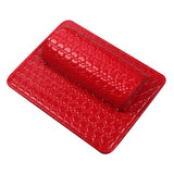 Maxbell Nail Art Pillow Manicure Hand Arm Rest Pillow Cushion PU Holder Red