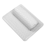Maxbell Nail Art Pillow Manicure Hand Arm Rest Pillow Cushion PU Holder White