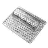 Maxbell Nail Art Pillow Manicure Hand Arm Rest Pillow Cushion PU Holder Silver
