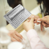 Maxbell Nail Art Pillow Manicure Hand Arm Rest Pillow Cushion PU Holder Silver