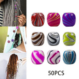 Maxbell Hair Braid Bead Decorations for Braids fashionable person Hair Accessory 13mmx12mm