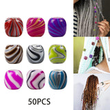 Maxbell Hair Braid Bead Decorations for Braids fashionable person Hair Accessory 13mmx12mm