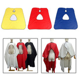 Maxbell Hairdressing Cape Comfortable Convenient Visible Apron for Barber Shop yellow