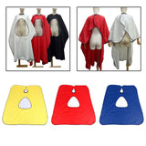 Maxbell Hairdressing Cape Comfortable Convenient Visible Apron for Barber Shop yellow