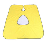 Maxbell Hairdressing Cape Comfortable Convenient Visible Apron for Barber Shop yellow