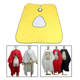 Maxbell Hairdressing Cape Comfortable Convenient Visible Apron for Barber Shop yellow