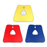 Maxbell Hairdressing Cape Comfortable Convenient Visible Apron for Barber Shop yellow