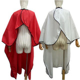 Maxbell Hairdressing Cape Comfortable Convenient Visible Apron for Barber Shop red