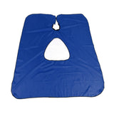 Maxbell Hairdressing Cape Comfortable Convenient Visible Apron for Barber Shop blue