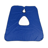 Maxbell Hairdressing Cape Comfortable Convenient Visible Apron for Barber Shop blue