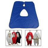 Maxbell Hairdressing Cape Comfortable Convenient Visible Apron for Barber Shop blue