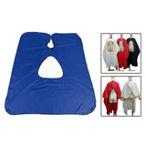 Maxbell Hairdressing Cape Comfortable Convenient Visible Apron for Barber Shop blue