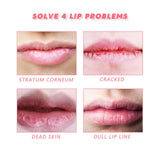 Maxbell Lip Scrub Exfoliator for Dull Lip Lines Keratinized Cuticles