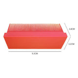 Maxbell Barber Straightening Comb Attachment Fit Hair Straightening Flat Iron V Type Black