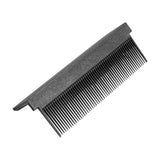 Maxbell Barber Straightening Comb Attachment Fit Hair Straightening Flat Iron V Type Black