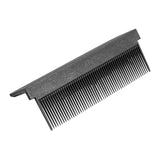 Maxbell Barber Straightening Comb Attachment Fit Hair Straightening Flat Iron V Type Black