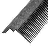 Maxbell Barber Straightening Comb Attachment Fit Hair Straightening Flat Iron V Type Black