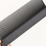 Maxbell Barber Straightening Comb Attachment Fit Hair Straightening Flat Iron V Type Black