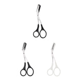 Maxbell Eyebrow Scissor with Comb Unisex Scissors for Makeup Cosmetic Grooming A