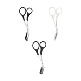Maxbell Eyebrow Scissor with Comb Unisex Scissors for Makeup Cosmetic Grooming A