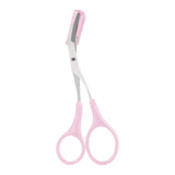 Maxbell Eyebrow Scissor with Comb Unisex Scissors for Makeup Cosmetic Grooming A