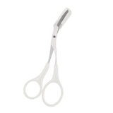 Maxbell Eyebrow Scissor with Comb Unisex Scissors for Makeup Cosmetic Grooming C