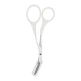 Maxbell Eyebrow Scissor with Comb Unisex Scissors for Makeup Cosmetic Grooming C