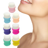 Maxbell Manual Face Washing Brush Soft Bristle and Exfoliating Silicone Pad Pink