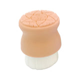 Maxbell Manual Face Washing Brush Soft Bristle and Exfoliating Silicone Pad Skin
