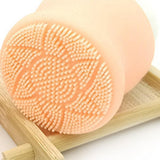 Maxbell Manual Face Washing Brush Soft Bristle and Exfoliating Silicone Pad Skin