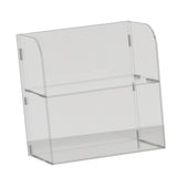 Maxbell Acrylic Display Rack Stand Risers Shelf Jewelry Holders 20cmx10cmx20cm 2Tier